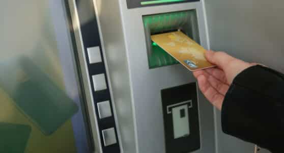 spouse draining bank account at ATM